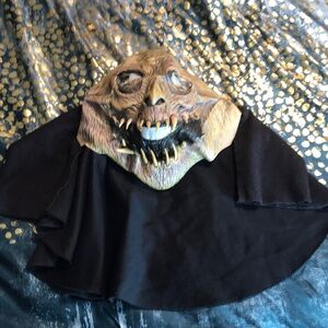 Be something studio 1995 made in USA Halloween face mask scary hooded